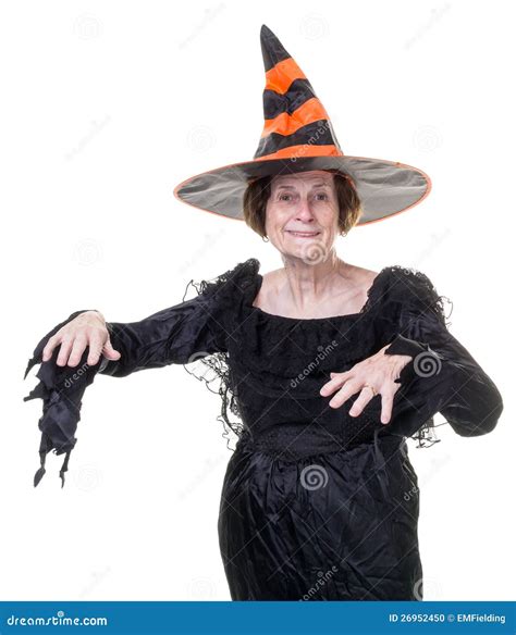 Aged witch attire